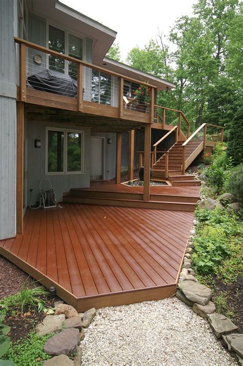 pictures of multilevel decks